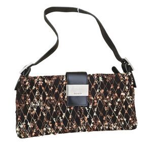 y2k coquette boho black earth tones shoulder bag xoxo